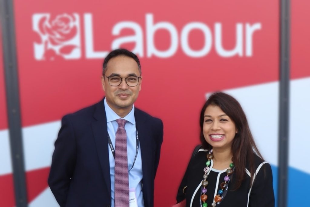 Tulip Siddiq MP and Abdul H -2